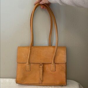 Vintage Fossil Leather Women's Bag